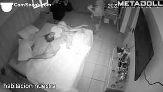 Bed oral sex between boyfriend and girlfriend, look