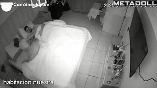 Bed oral sex between boyfriend and girlfriend, look