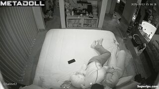Evening was boring, but they livened it up with sex / hidden camera