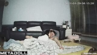 His woman is the best in oral sex (living room hidden tape)