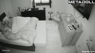 Husband greatly excites blonde by playing with her nipples
