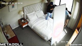Young lady ordered an intimate photo shoot at home