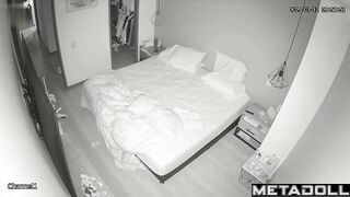 The husband licked his wife's wet pussy before inserting his penis