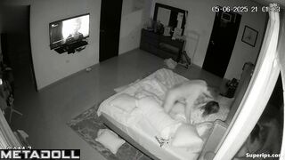 A temperamental husband distracts his wife from watching a movie