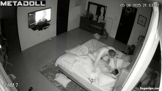 A temperamental husband distracts his wife from watching a movie