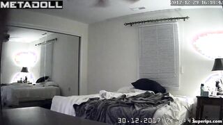 Young curly-haired prostitute arranges a threesome