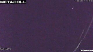 Young sexy couple has a quickie in the middle of the night