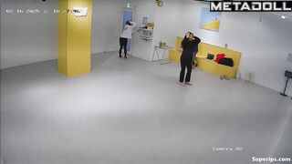 Two stunning Korean girls learn an exciting sexy dance