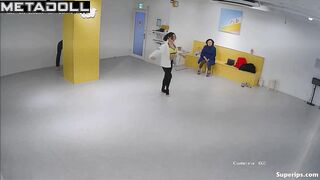 Two stunning Korean girls learn an exciting sexy dance