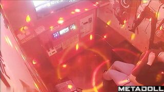 Asian couples are having fun with each other in a karaoke room