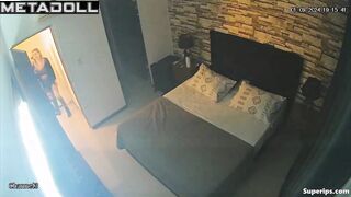 Couple decided to spend their evening hot, look now