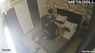 Couple decided to spend their evening hot, look now