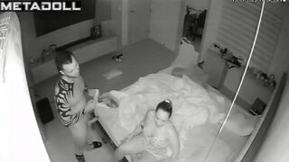 He asked her to fuck before sleep / hidden camera