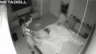 He asked her to fuck before sleep / hidden camera