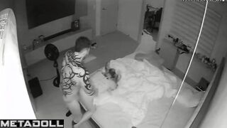 He asked her to fuck before sleep / hidden camera