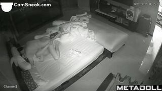Young couple decided to make a romantic night, look