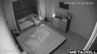 An excited man enjoys sex with his big-bottomed girlfriend