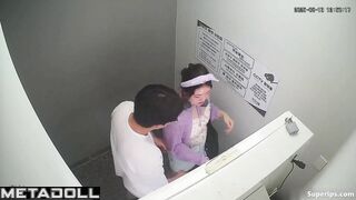 Compilation: Depraved entertainment of Korean couples in a photo room