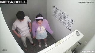 Compilation: Depraved entertainment of Korean couples in a photo room