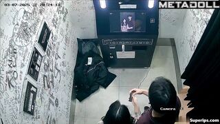 Compilation: Depraved entertainment of Korean couples in a photo room