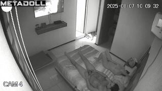 Wife warmed up her tender pussy with a vibrator for sex with her husband