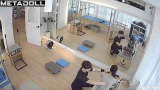 Sexually obsessed coach gropes young Asian girls during training