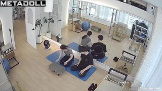 Sexually obsessed coach gropes young Asian girls during training