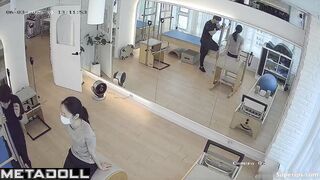 Sexually obsessed coach gropes young Asian girls during training