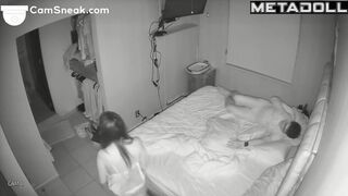 After sex they always rest for a long time - bedroom