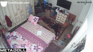 Wife and husband enjoying oral sex in the marital bed