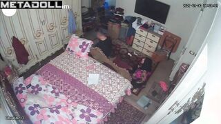 Wife and husband enjoying oral sex in the marital bed