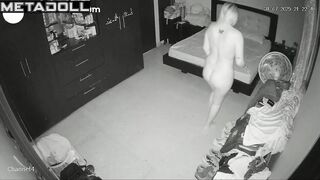 Wife went to take a shower after he cumed inside her