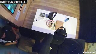 Asian couples having active sex right in the karaoke room