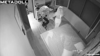 The guy brought and fucked a pretty skinny blonde prostitute