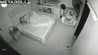 Young couple enjoying their regular sex / hidden cam