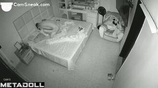 Young couple enjoying their regular sex / hidden cam