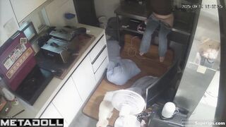 Morning asian routine in the microscopic kitchen, follow