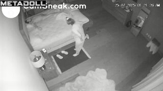 Horny spouses fuck unaware that dirty eyes follow their bond