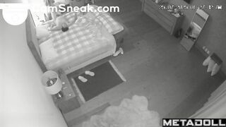Horny spouses fuck unaware that dirty eyes follow their bond