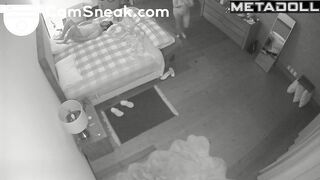 Horny spouses fuck unaware that dirty eyes follow their bond