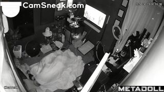 Hot 69 under the warm blanket / home spy camera, look