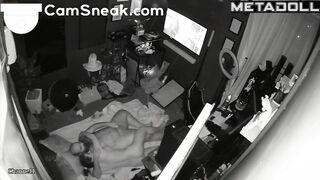 Hot 69 under the warm blanket / home spy camera, look