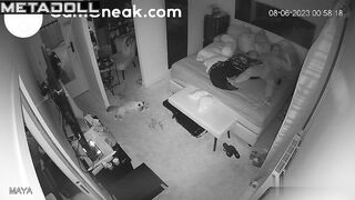 She masturbated in her pajamas before going to bed