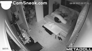 She masturbated in her pajamas before going to bed