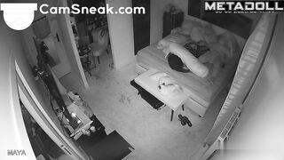 She masturbated in her pajamas before going to bed