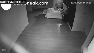 Romantic facesitting after a fight, hidden bedroom tapes