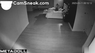 Romantic facesitting after a fight, hidden bedroom tapes