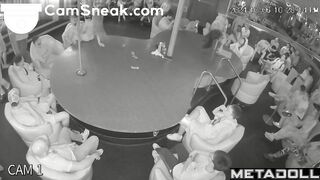 People watching show in a strip club with a big pleasure