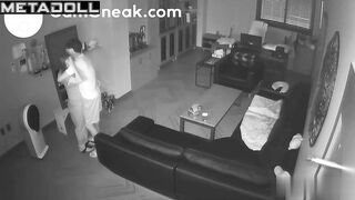 The idea of ​​being watched excites this asian couple, spy cam