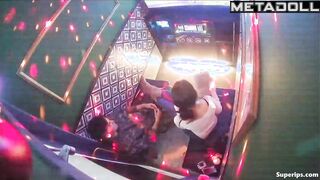 Korean girl lure men into karaoke rooms for kissing and caressing